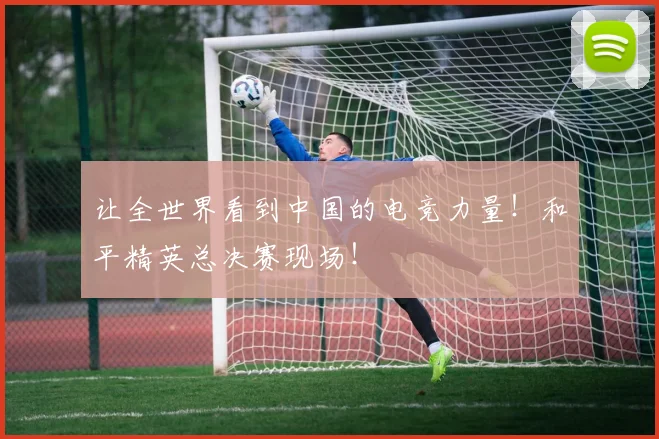 让全世界看到中国的电竞力量!和平精英总决赛现场!